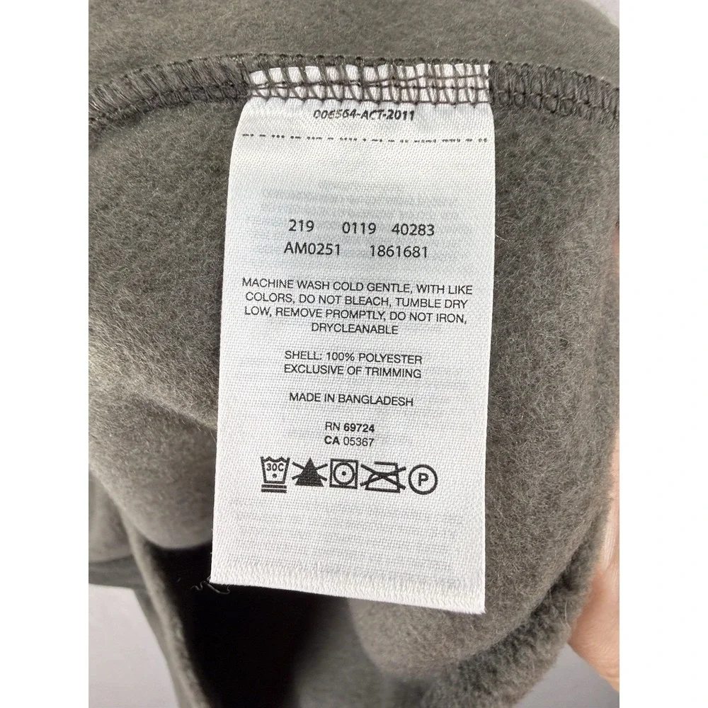 Columbia Steens Mountain Men's XL Fleece Pullover Half Snap Red Gray Colorblock
